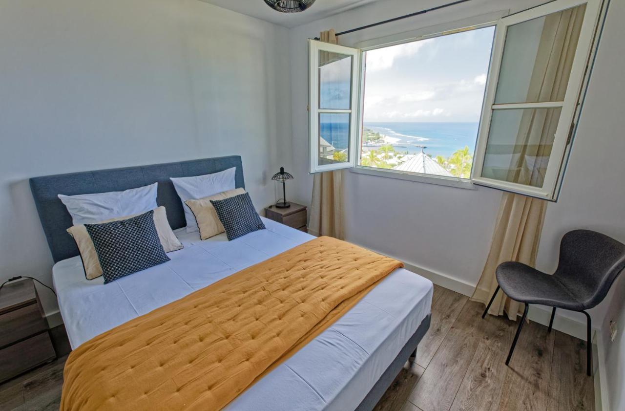 L'Eden Blue A Saint Gilles Les Bains, Magnifique Vue Mer Εξωτερικό φωτογραφία